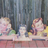 old coke cardboard cut outs