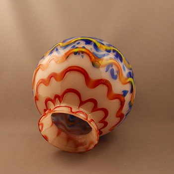 Kralik Deco Ball Vase - Art Glass
