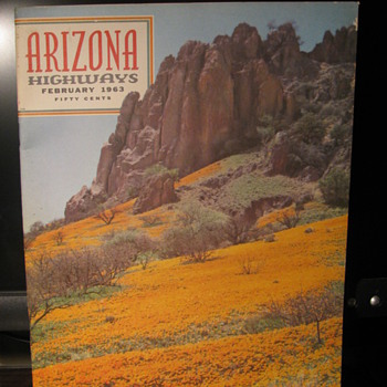 1963 Arizona Highways - Paper