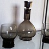 Whisky decanter and glasses, A.D. Copier for Leerdam