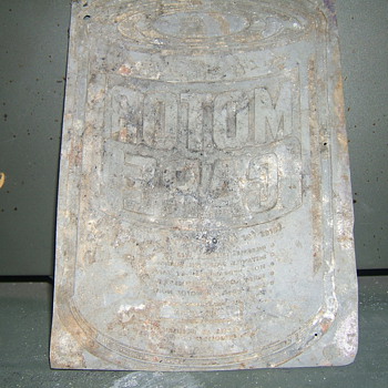  UTRA LIFE MOTER OIL PRINT PLATE