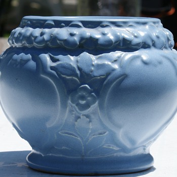 Unknown Blue Bowl - Art Pottery