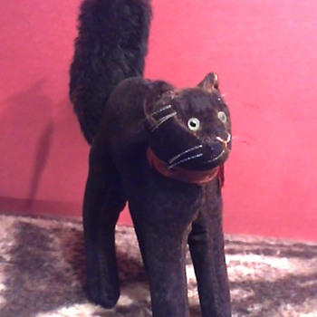 Steiff Black Cat - Animals