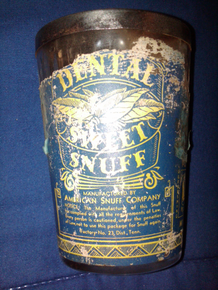 Dental Sweet Snuff jar Collectors Weekly