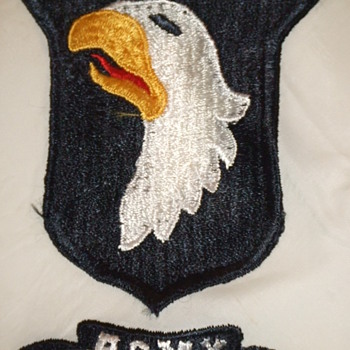 101st Training Division Souvenir Scarf c. 1950 - Military and Wartime
