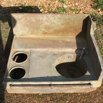 Soda Fountain Copper Sink from the 1920's - Kitchen