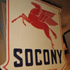 What is older SOCONY sign or MOBILGAS