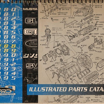 1980-1995 Ford Mustang Parts Catalog