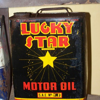 lucky star oil can