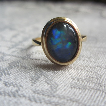 14k Opal Ring