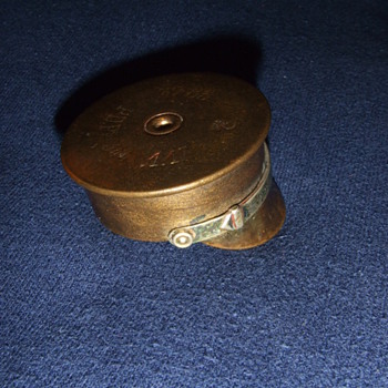 WW1 Trench Art military cap - Military and Wartime
