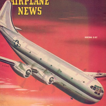 1945 - Model Airplane News magazine - April