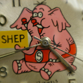 1972 'Shep' the Pet Elephant Wristwatch by Jay Ward - Wristwatches