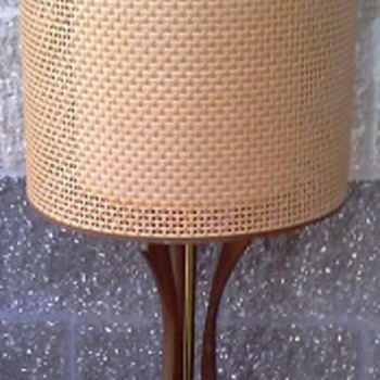 Mid Century Danish Modern Style Lamp