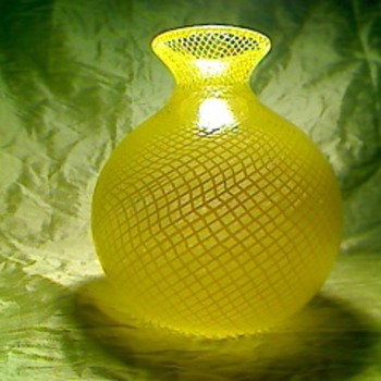 Yellow glass - Art Glass