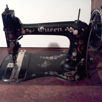 Antique Queen Sewing Machine - Sewing