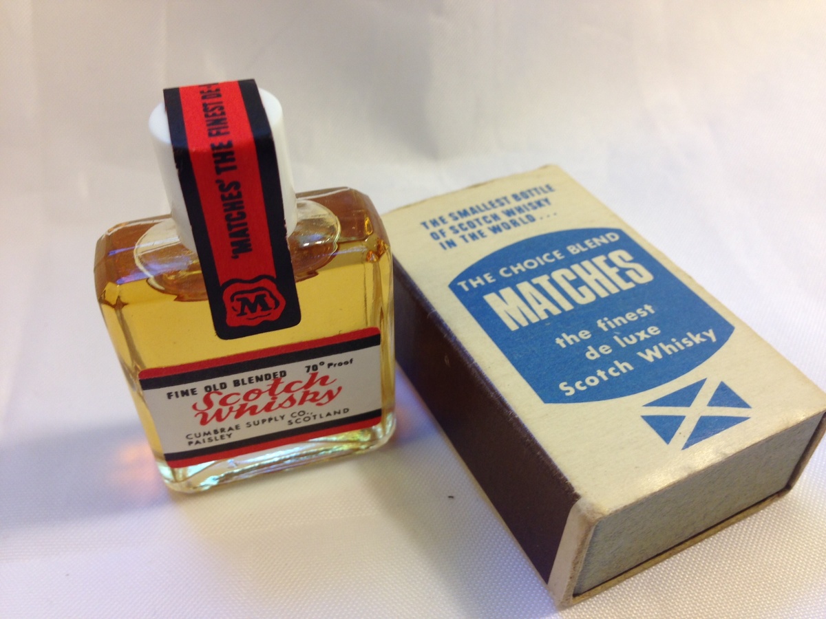 The Smallest Bottle Of Scotch Whisky In The World Collectors Weekly