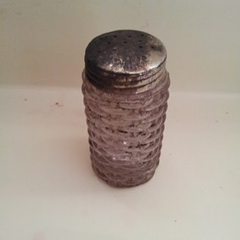 Turn of the 20th century salt shaker.