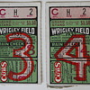 1932 world series ticket stubs