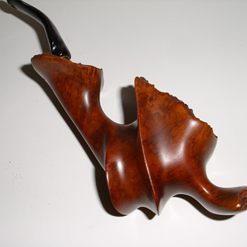 1978 #6 Freehand Pipe made by Tiner Colorado