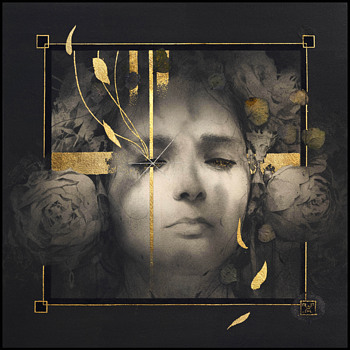 “Hypatia” mixed media symbolist illustration by Yoann Lossel. - Art Nouveau