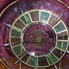 Vintage Gold Overlay Oriental Plate