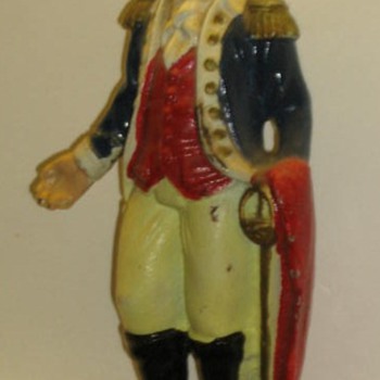 George Washington cast iron bank