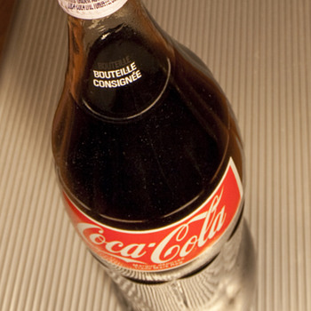 Coke bottle from the '70's with Fanta cap