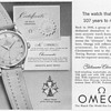 1955 - Omega "Globemaster" Watch Advertisement