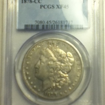 1878 Carson City Morgan Dollar - US Coins