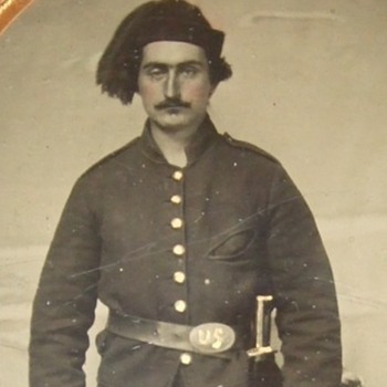 Civil War soldier Ambrotype
