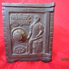 1900 Cast Iron Kenton Brand The Bank of Industry Combination Coin Safe Bank