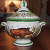 Faience? Old? New? Not sure, but I love this little piece I picked up at the Thrift Store!