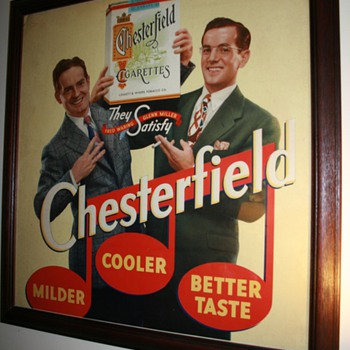 Glenn Miller and Fred Waring Chesterfield Poster