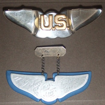 WW2 Sweetheart/ Trench Art Wings