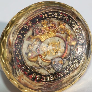 Mary II Memento Mori Slide - Fine Jewelry