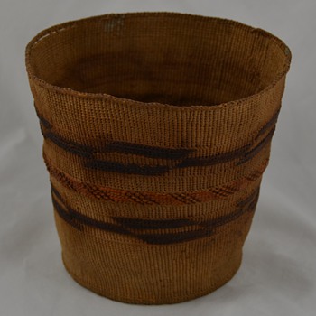 Antique Native Basket similar to Tlingit 