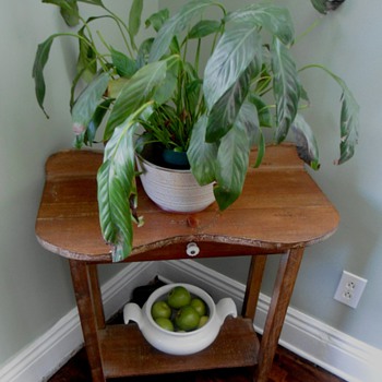 Small table found and re-purposed - Furniture