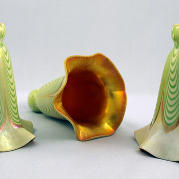 Steuben lily shades - Art Glass