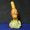 Marked Black Americana Negroe Terra Cotta Figurine 