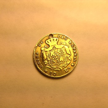10 Es Spain gold coin