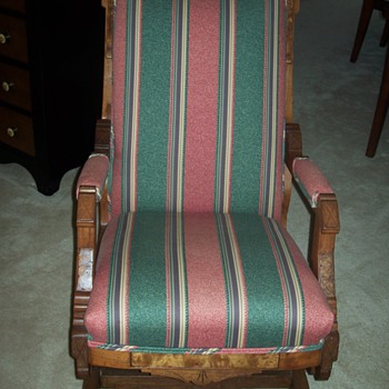 My Antique "Man" and "Woman" Rocking Chairs  - Furniture