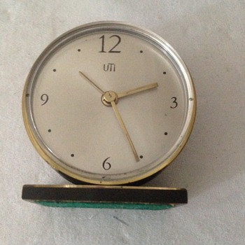 1960's Swiss Uti (Swiza) alarm clock. - Clocks