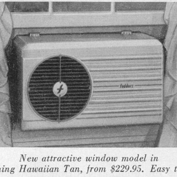 1952 - Fedders Air Conditioner Advertisements