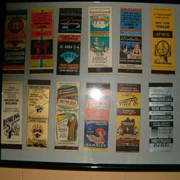 Vintage Matchbook Covers - Advertising