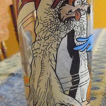 Roadrunner and Wile E. Coyote 1976 Pepsi Collector Series - Glassware