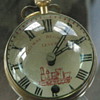 Railway Regulator Lever bubble glass clock