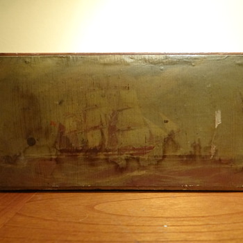 C.1920S ABERCROMBIE & FITCH CO. WOODEN BOX -ENGLAND 