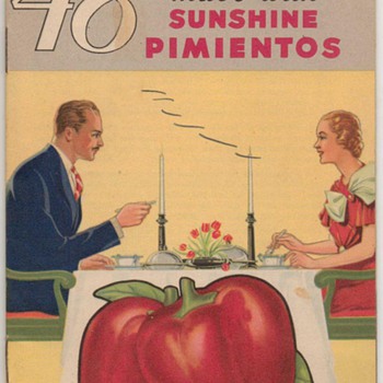1934 - Sunshine Pimientos Recipe Book