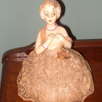 Early 20th century porcelain doll - Dolls